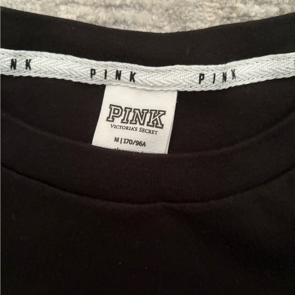 Pink Black Sleepwear Top Size M - Picture 4 of 5